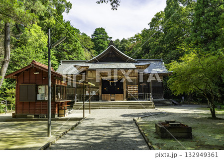 宮崎　江田神社　拝殿　宮崎県宮崎市 132949361