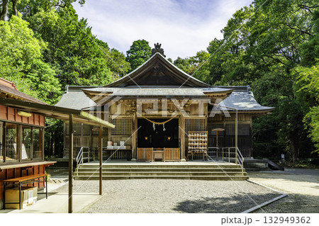 宮崎　江田神社　拝殿　宮崎県宮崎市 132949362