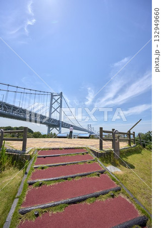 与島パーキングエリアの風景 132949660