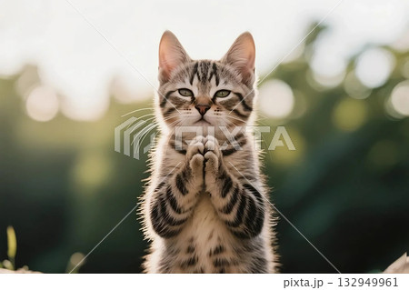 お願いポーズ子猫 お願いポーズ子猫 132949961