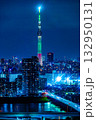11月のスカイツリーの夜景 132950131