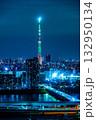 11月のスカイツリーの夜景 132950134