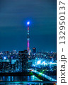 11月のスカイツリーの夜景 132950137