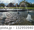 公園の噴水 132950940