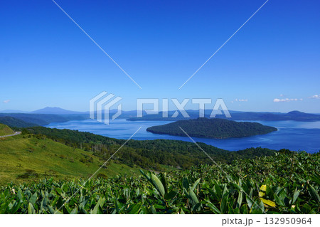 美幌峠から見る屈斜路湖（2025年9月） 132950964