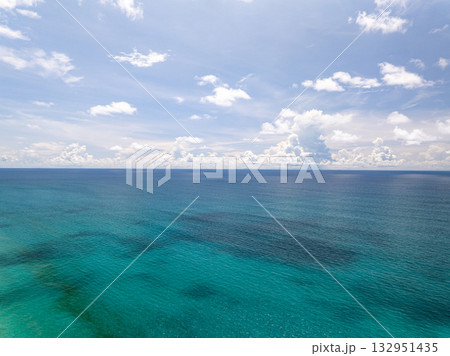 Sea surface aerial view water surface texture,Turquoise sea background Beautiful nature Amazing view seascape background Sea surface aerial view water surface texture,Turquoise sea background Beautiful nature Amazing view seascape background 132951435