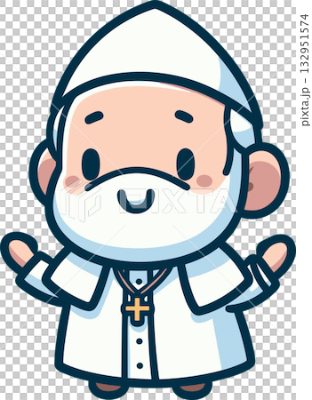 Pope illustration 132951574
