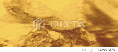 ライオンの鬣のように強い風が砂漠の砂塵を噴き流す抽象的 ライオンの鬣のように強い風が砂漠の砂塵を噴き流す抽象的 132951875