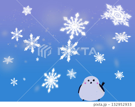 雪と雪の妖精 雪と雪の妖精 132952933