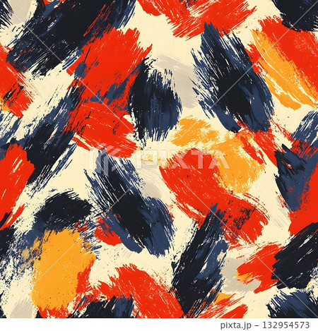 Abstract Brush Stroke Pattern Abstract Brush Stroke Pattern 132954573
