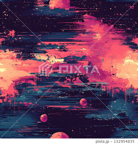 Abstract Space Galaxy Art 132954835