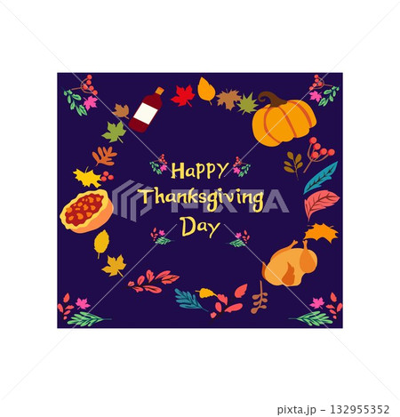 Happy Thanksgiving Day 132955352