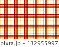 クリスマスカラーのチェック柄シームレスパターン｜冬の背景・包装紙・冬のポスター・デザイン素材 132955997