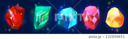 Game crystal gem collection Game crystal gem collection 132956651
