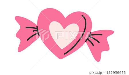 Valentines day candy romantic confectionary 132956653