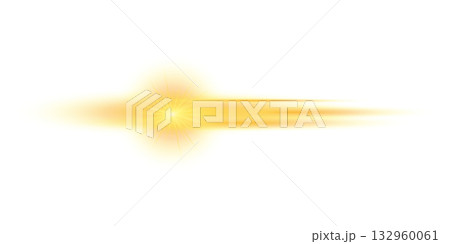 of yellow light in the dark blue color of yellow light in the dark blue color 132960061