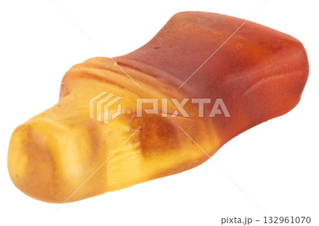 Pile of Colorful Gummy Worms Isolated on White Background Pile of Colorful Gummy Worms Isolated on White Background 132961070