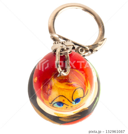 Pile of Colorful Wooden Mannequin Keychain Shaped Gummies Isolated on White Background Pile of Colorful Wooden Mannequin Keychain Shaped Gummies Isolated on White Background 132961087