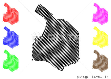 City of Palmerston (Commonwealth of Australia, Northern Territory, NT) map vector illustration, scribble sketch map City of Palmerston (Commonwealth of Australia, Northern Territory, NT) map vector illustration, scribble sketch map 132962017