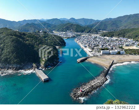 徳島県美波町 日和佐川河口 徳島県美波町 日和佐川河口 132962222