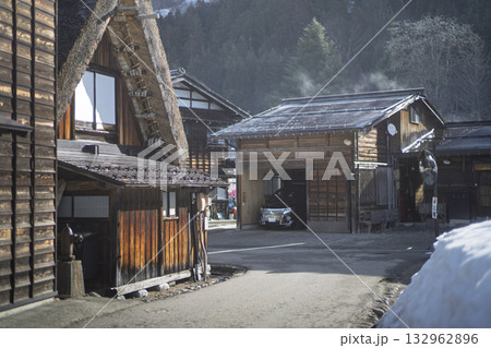 冬の白川郷 冬の白川郷 132962896