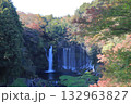 白糸の滝と紅葉 132963827