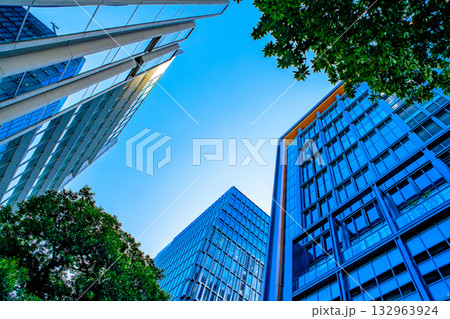 福岡市中央区天神のビジネス街イメージ　ワンビル　天神ビジネスセンター 132963924