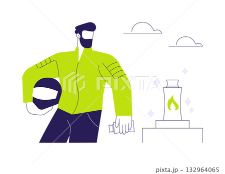 Sponsorship abstract concept vector illustration. 132964065