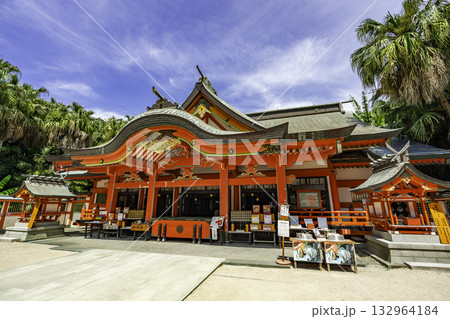 宮崎 青島神社 拝殿 宮崎県宮崎市 宮崎 青島神社 拝殿 宮崎県宮崎市 132964184