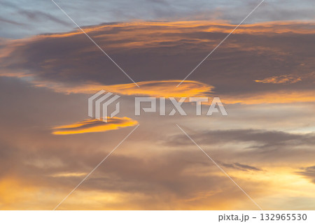美しい夕焼け雲 c-2-1 美しい夕焼け雲 c-2-1 132965530
