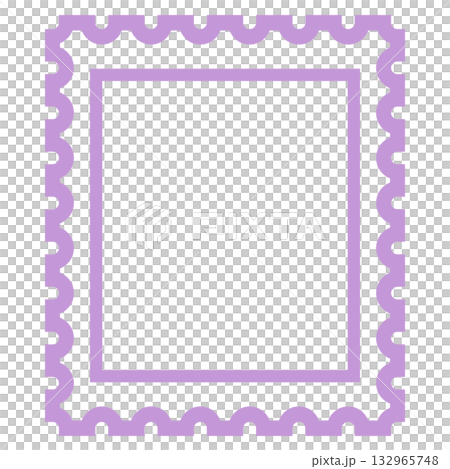Simple Frame 4 Purple 132965748