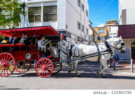 横浜市関内 文化の日 馬車道まつり 馬車道商店街 イギリス製馬車の試乗会 横浜市関内 文化の日 馬車道まつり 馬車道商店街 イギリス製馬車の試乗会 132965780
