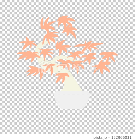 庫存插圖:一幅簡單的向量插圖,描繪了一棵帶有秋葉的楓樹盆景。 庫存插圖:一幅簡單的向量插圖,描繪了一棵帶有秋葉的楓樹盆景。 132966031