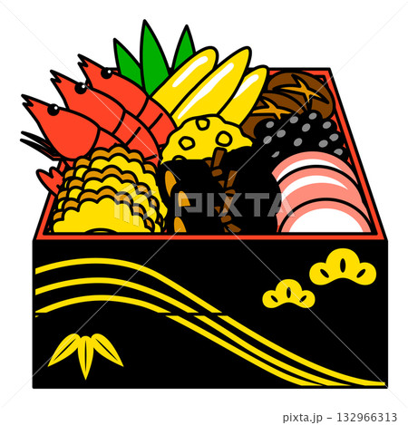 おせち料理 132966313