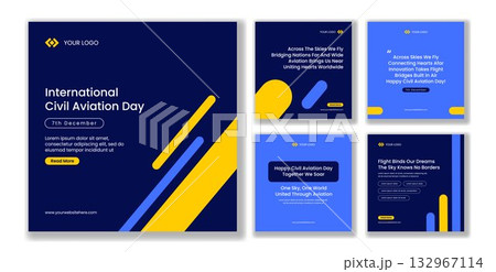 International Civil Aviation Day Flat Cartoon Hand Drawn Background Illustration For Social Media Post International Civil Aviation Day Flat Cartoon Hand Drawn Background Illustration For Social Media Post 132967114