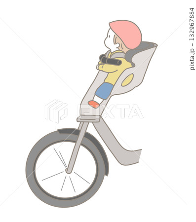 バランスバイクに乗る子ども 132967884