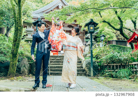 家族 七五三 ポートレート 家族 七五三 ポートレート 132967908