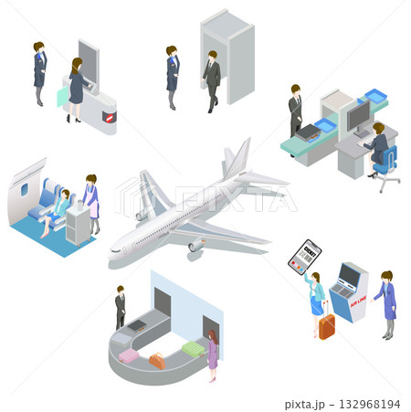 空港の仕事 空港の仕事 132968194