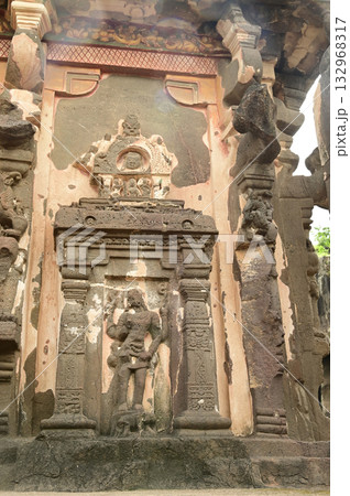 Ellora Caves, Ancient Hindu Rock Temples Ancient Hindu temples (Kailash Mandir and the chariot built to worship Lord Shiva) carved out of solid rock. Cave 16, Ellora Caves, near Aurangabad, India. Ellora Caves, Ancient Hindu Rock Temples Ancient Hindu temples (Kailash Mandir and the chariot built to worship Lord Shiva) carved out of solid rock. Cave 16, Ellora Caves, near Aurangabad, India. 132968317