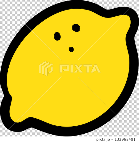 Simple Cartoon Fruits Collection for Design and Education 132968481