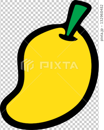 Simple Cartoon Fruits Collection for Design and Education 132968482