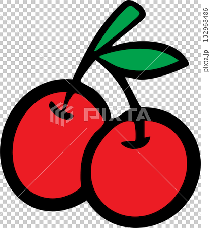 Simple Cartoon Fruits Collection for Design and Education Simple Cartoon Fruits Collection for Design and Education 132968486