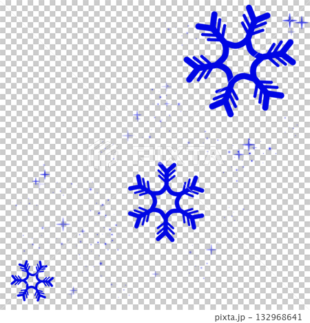 Blue snow and light illustration Blue snow and light illustration 132968641