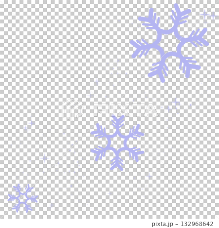 Light blue snow and light illustration 132968642