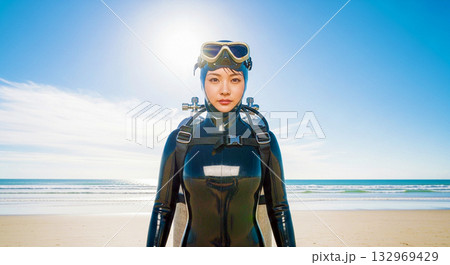 ダイバー 132969429