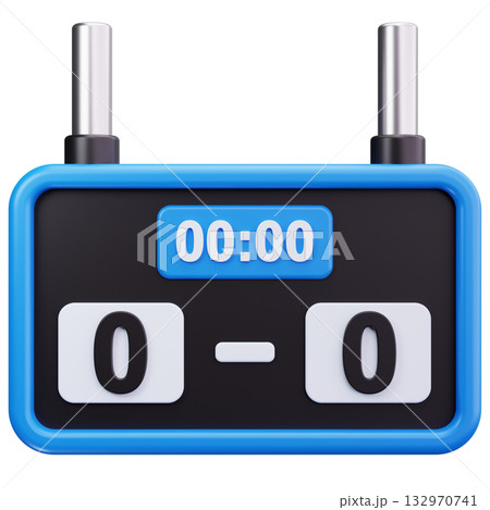 Bowling Scoreboard Timer 132970741