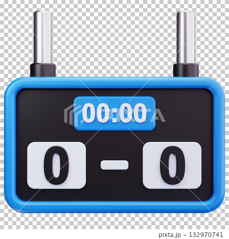 Bowling Scoreboard Timer 132970741