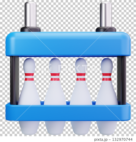 Bowling Pins Machine 132970744