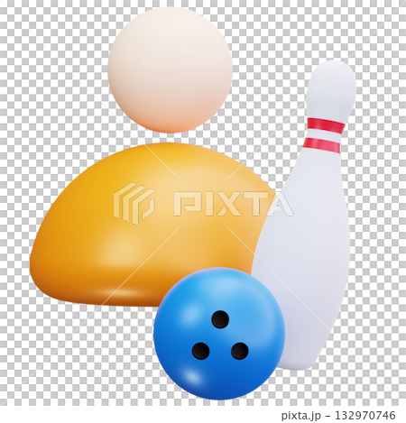 Bowling Player 132970746