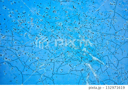 Dry cracked Texture Blue Dry cracked Texture Blue 132971619